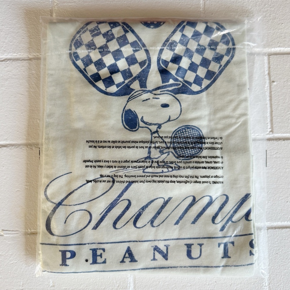 GRAYSON THREADS, THE LABEL Pickleball Champs Tee 2X, Peanuts Snoopy Graphic NWT - Picture 6 of 13
